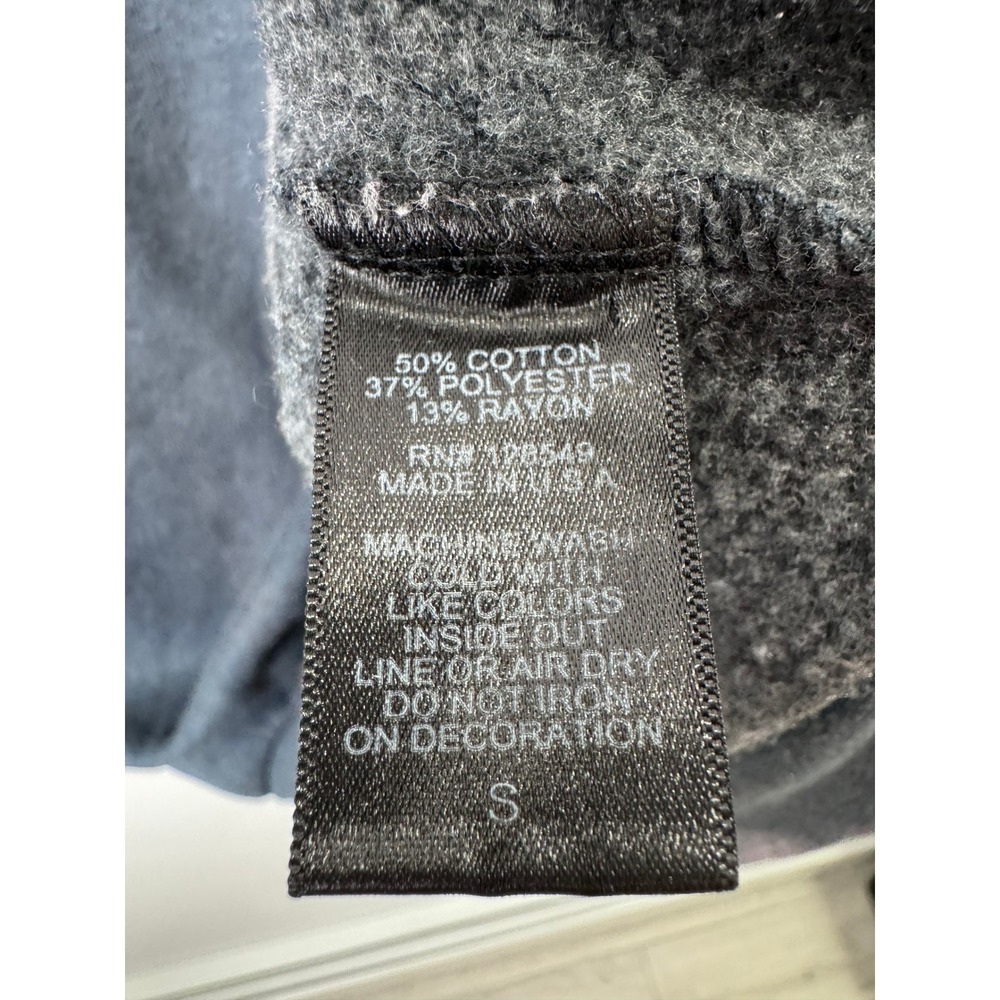 Aviator Nation Women Grey Lightning Bolt Neon Stripe Sweatshirt Small - Picture 8 of 10